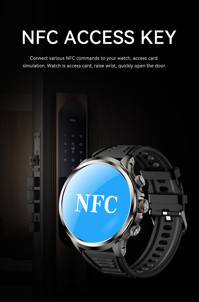 H18 Pro Smart Watch5G SIM Card Global Communication Google APP Download Rotating Camera Video Call Photo