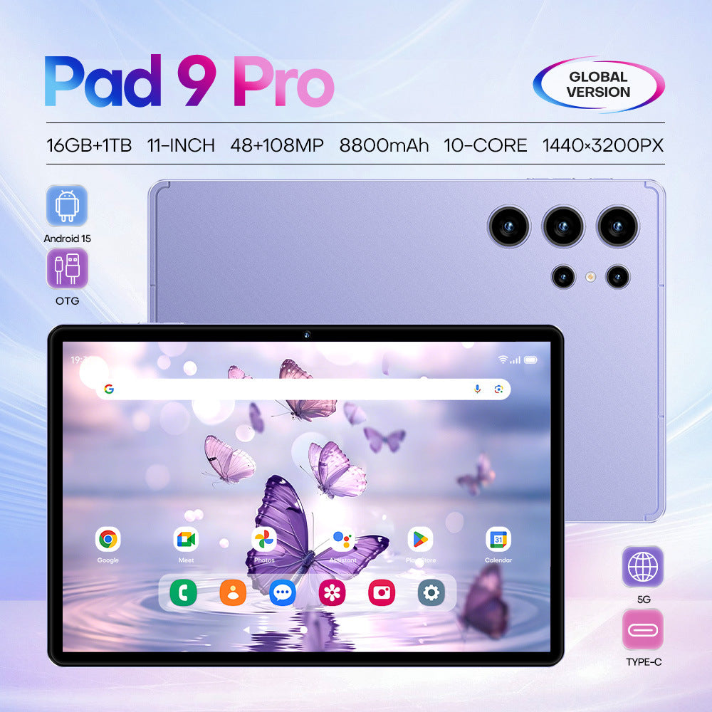 New products in stock Pad 9 Pro Tablet Pc10Inch16+1T Online Learning Game Tablet Factory Direct Sale