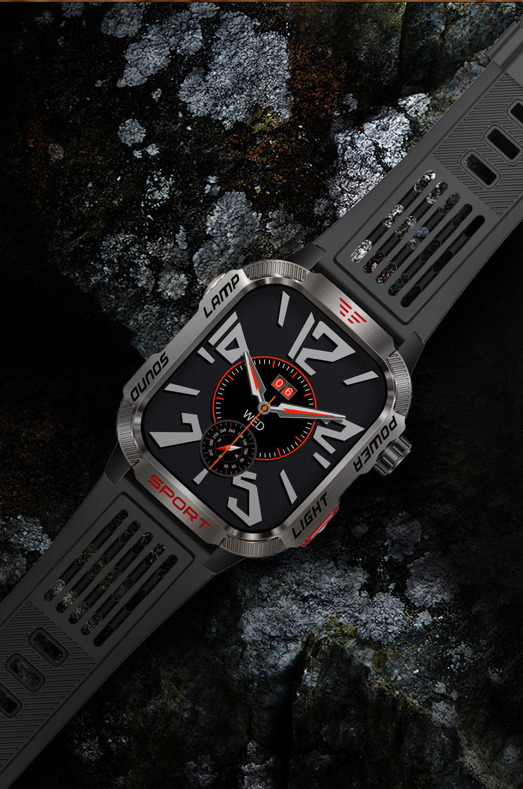 HT29Smart Watch Bluetooth Call True Heart Rate Step Sleep Monitoring IP68Deep Waterproof Sports Tri-Proof