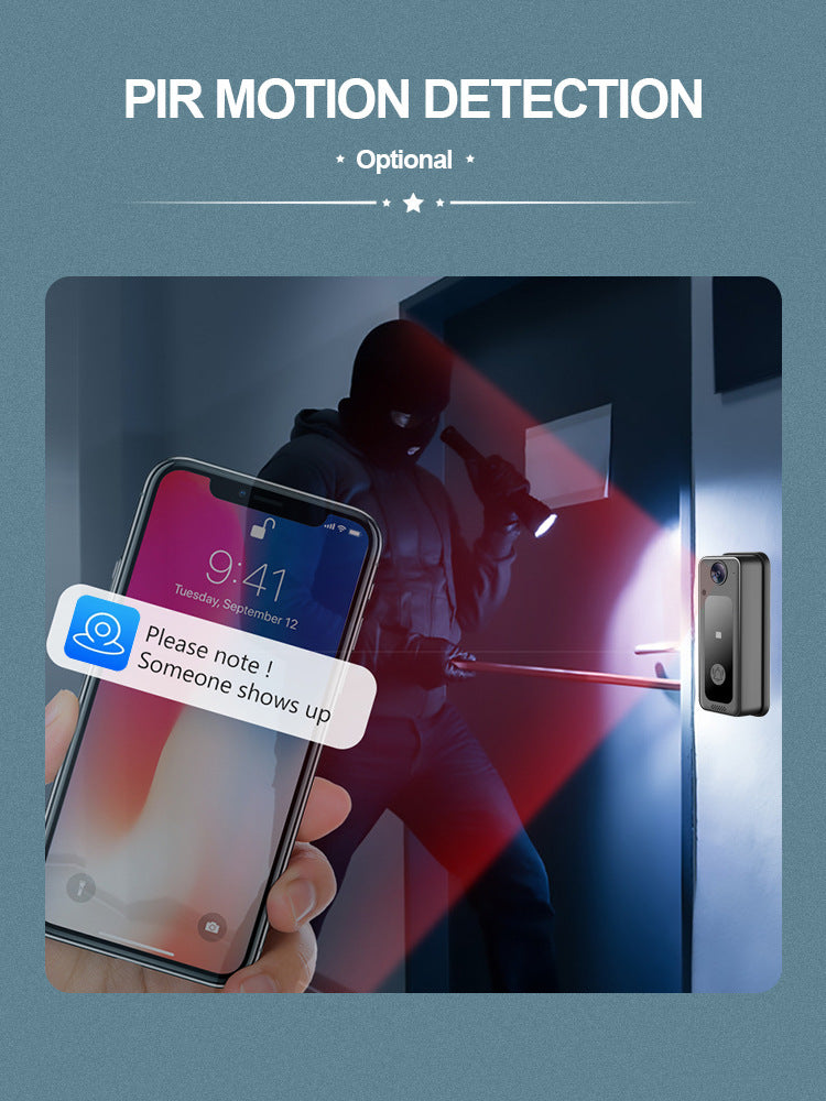 M3Smart Visual Doorbell Night Vision Graffiti HD Cloud Storage Wireless Home WIFI Remote Intercom Monitoring