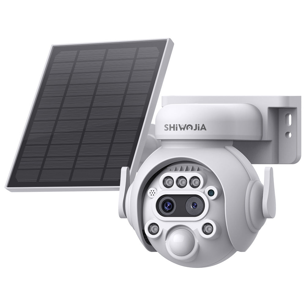 12Zoom6MP HD Garage Camera Outdoor4G Wireless infrared dual-lens remote warning camera