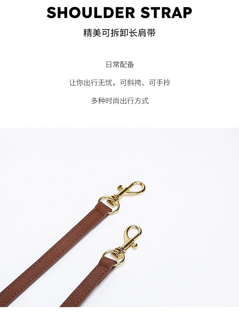 Liao Family Retro Tote Bag for Women, Large Capacity, New Trendy Fashion Women's Bag, Versatile Underarm Single Shoulder Bag, Commuting Crossbody Bag