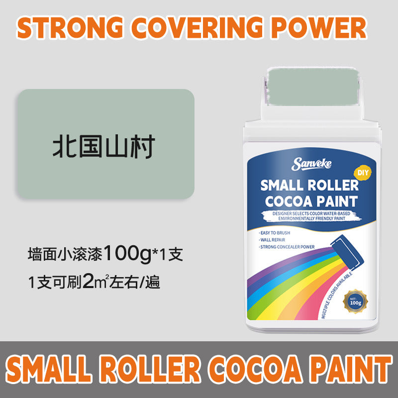 Wall Repair Small Roller Latex Paint Indoor Household Odorless Wall Renovation Stain Removal Coating Latex Paint