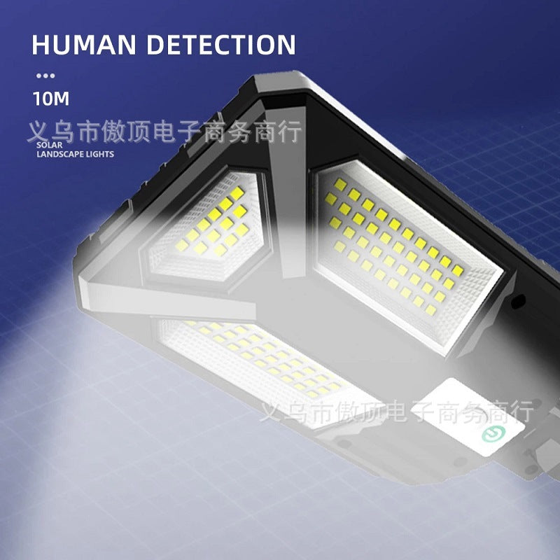 New Solar Light Outdoor Street Light Waterproof Garden Light LED Wall Light with Remote Control Garage Light COB