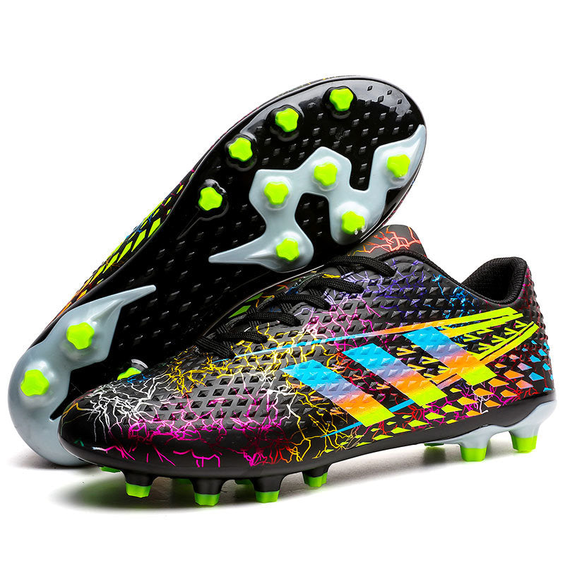 New professional football shoes for men and women AG Spike TF Broken Nail Youth Student Grassland Competition Training Shoes