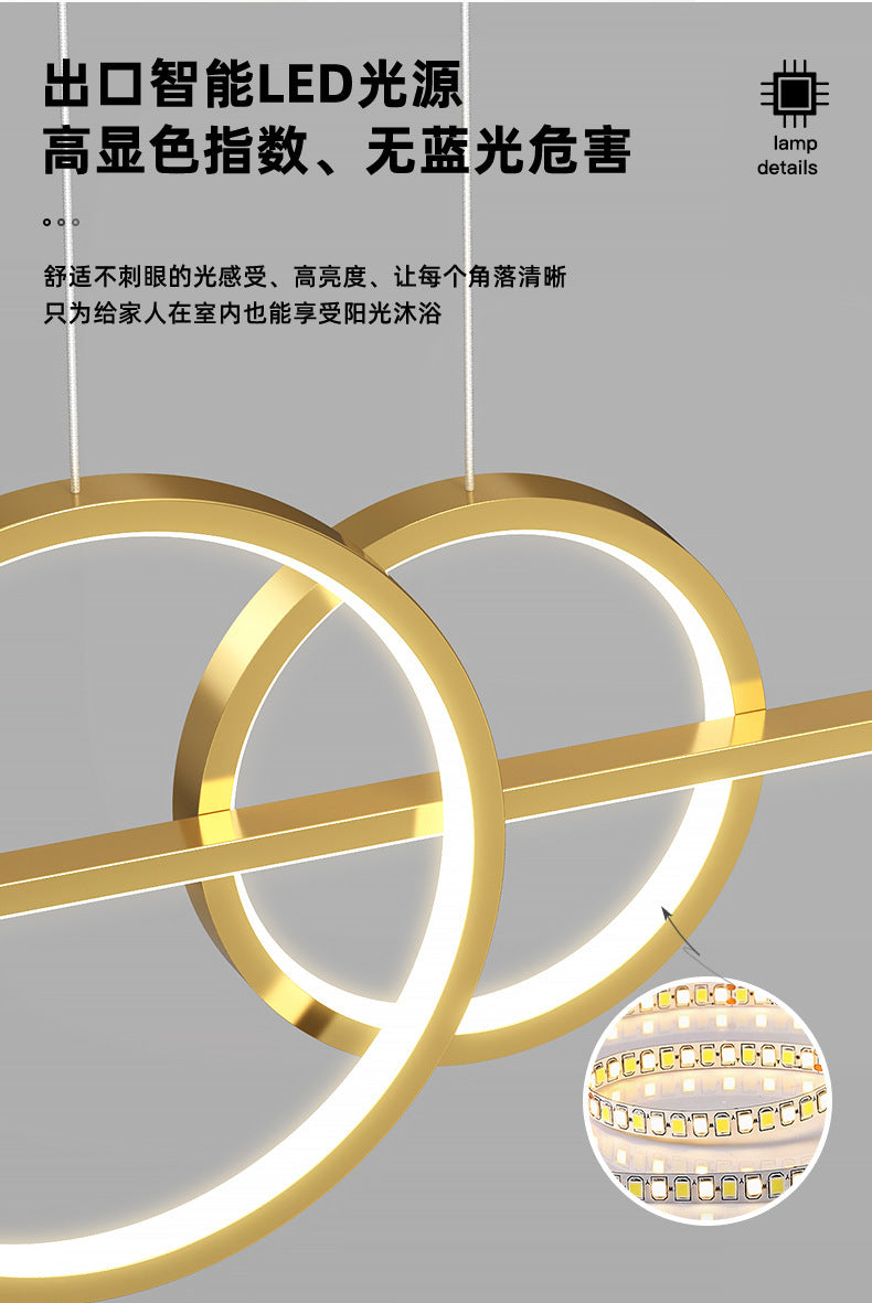 Restaurant Pendant Light Luxury Lighting Modern Minimalist Dining Room Table Bar Nordic Minimalist Pendant Creative Designer