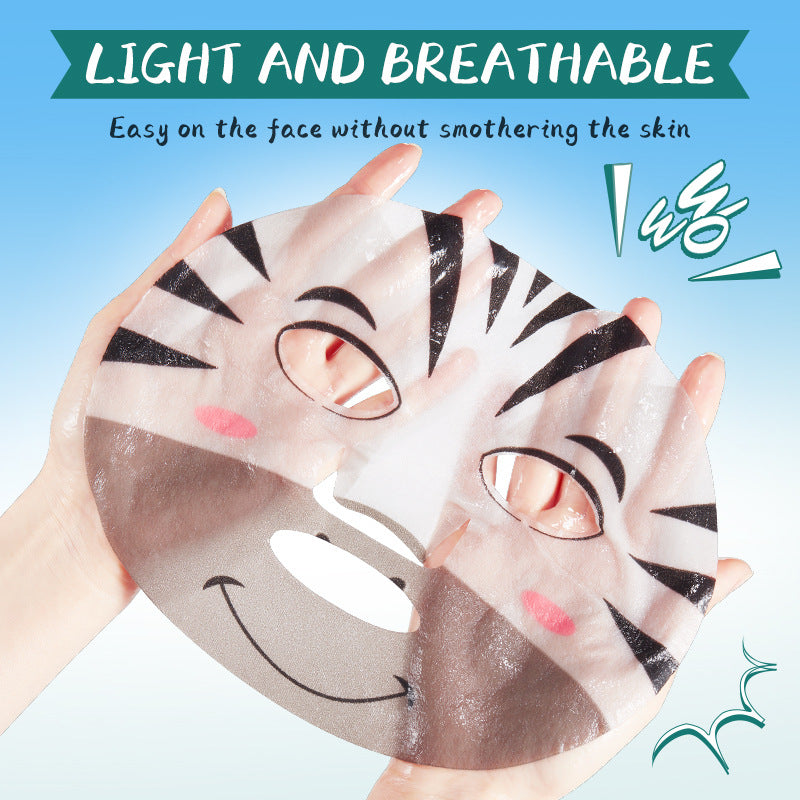 Animal Zebra Pattern Skin Rejuvenation Mask SADOER Moisturizing and Hydrating Face Mask  Wholesale