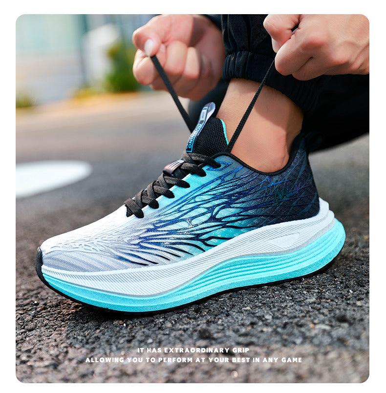2025Summer New Men's Shoes Trendy Hot-Selling Breathable Sports Casual Comfortable Cushioned Popcorn Couple Versatile Shoes