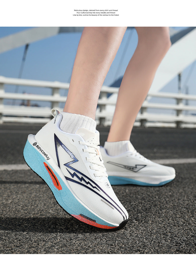 2025New Professional Running Shoes Sports Shoes Breathable Versatile Trendy Men Couples Youth Campus Casual Racing Training Shoes