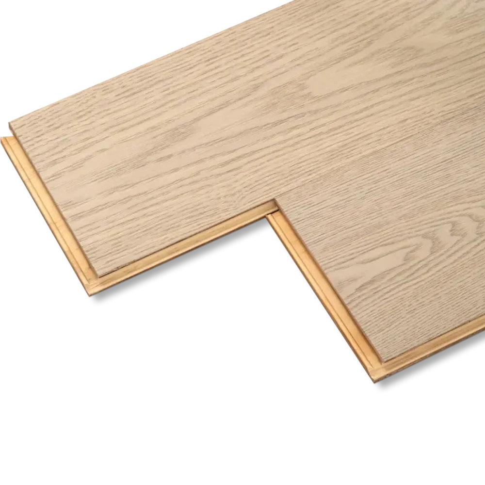 Eco-Friendly Three-Layer Engineered Ash Wood Flooring Waterproof Stable Construction for Outdoor & Commercial Use