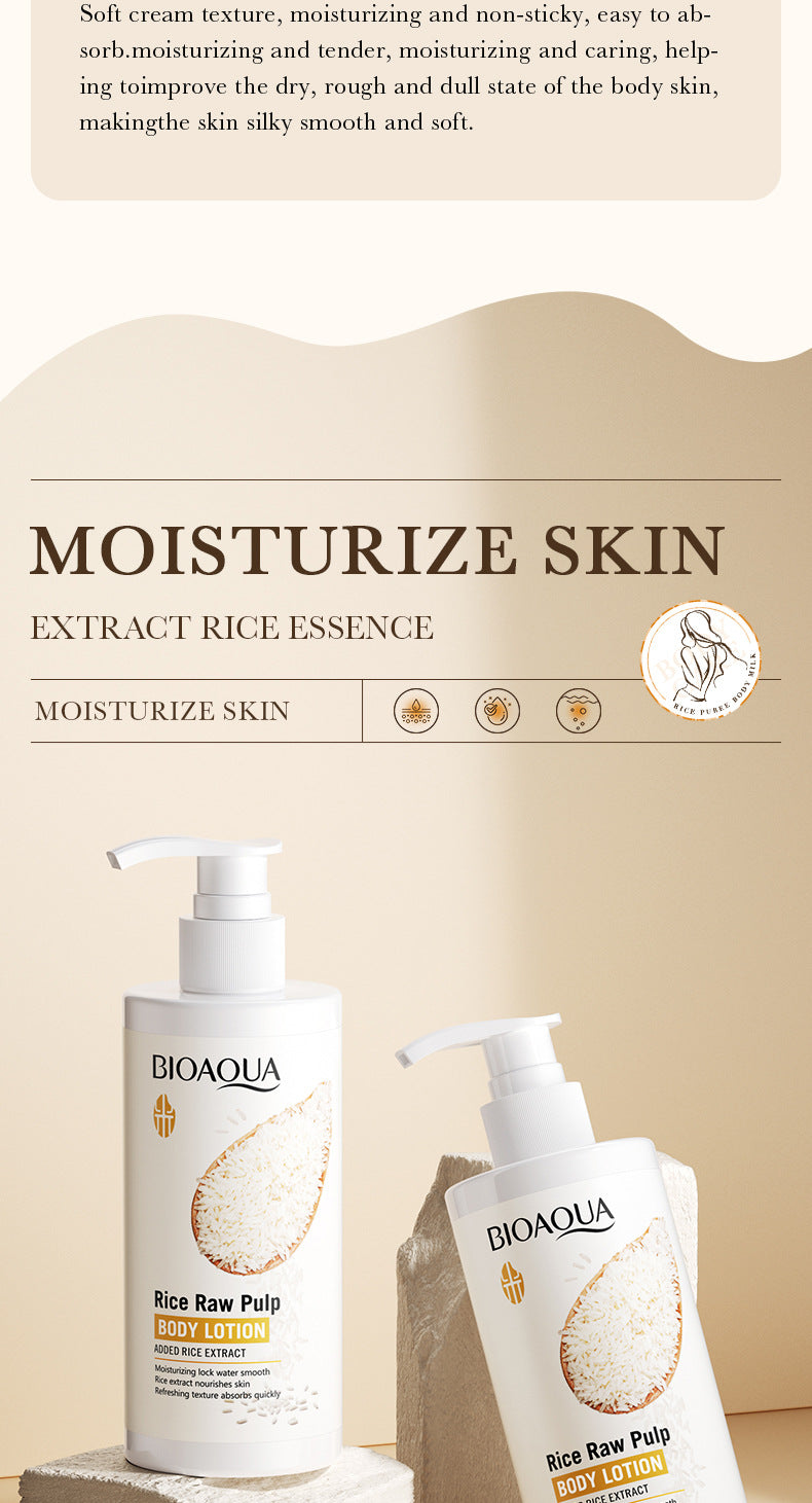 Rice Skincare Set BIOAOUA Rice Puree Series Six-Piece Set Box  Wholesale