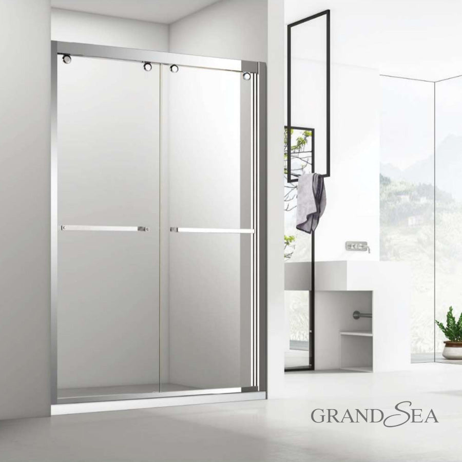 High Quality Gold Aluminum Frame Glass Shower Door 10mm Glass Shower Room