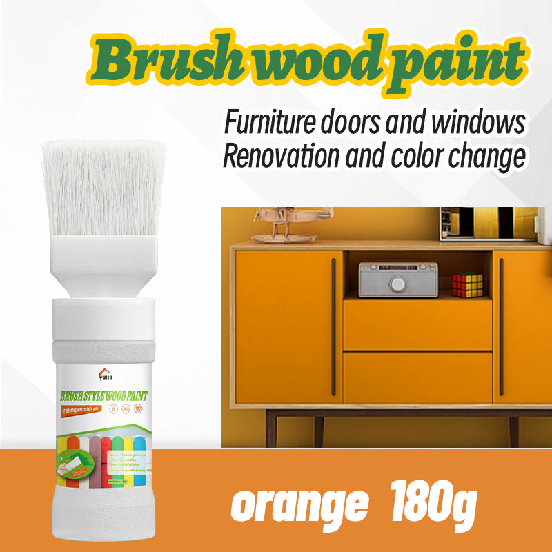 Wooden Brush Paint Solid Wood Cabinet Table Chair Water-Based Coating Door Window Furniture Renovation Color Change Latex Paint Oil Paint