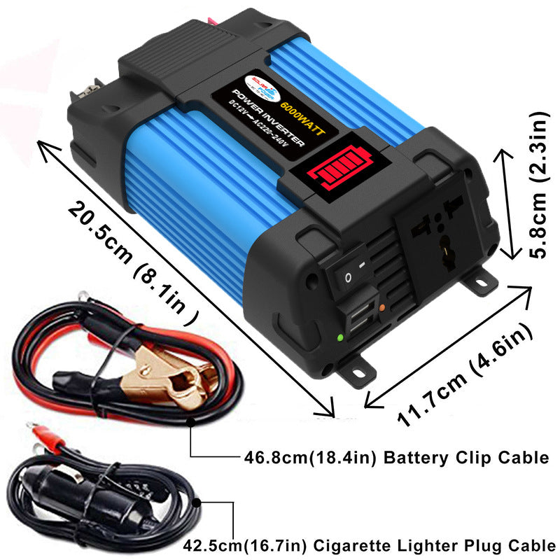 【New Product】Vehicle Inverter300W 500W 12V Turn110V 220V Car Inverter