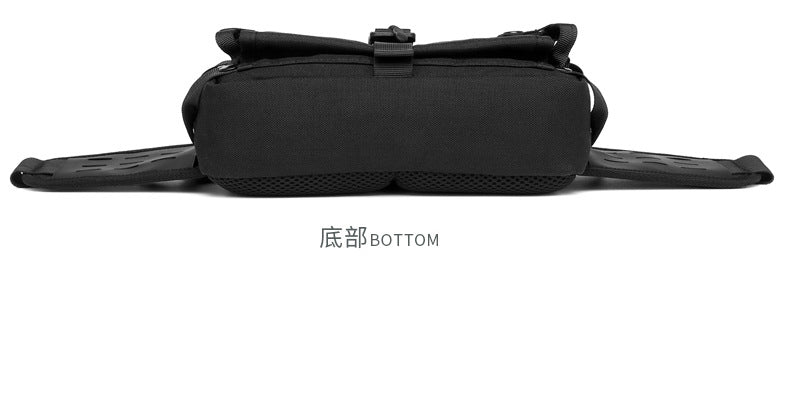 Men's Trendy Tactical Waist Bag Waterproof Small Crossbody Bag Outdoor Sports Cycling Running Lightweight Portable Bag male bag
