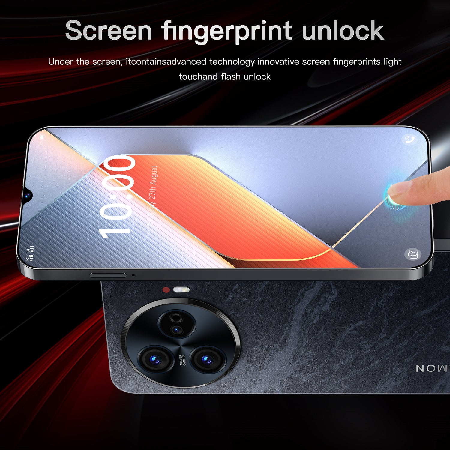 New C30 Pro Mobile Phone16+1T Android Smart Large Screen Mobile Phone Factory AliExpress Hot Sale