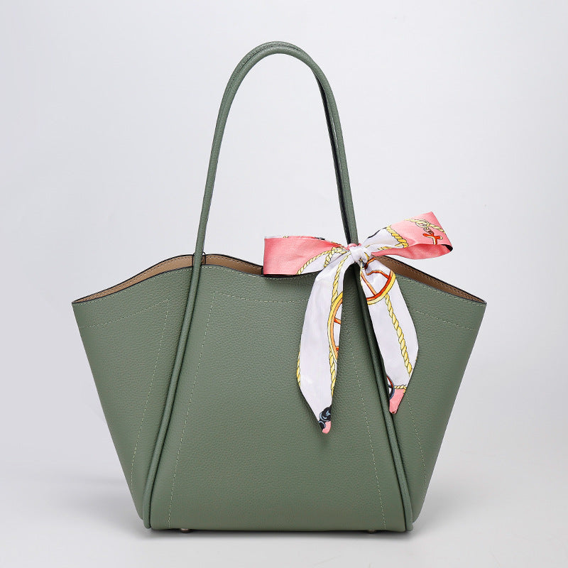 European and American Versatile Wing Bag for Women, Large Capacity Scarf Fashion Women's Bag, Light Luxury Texture Single Shoulder Underarm Bag