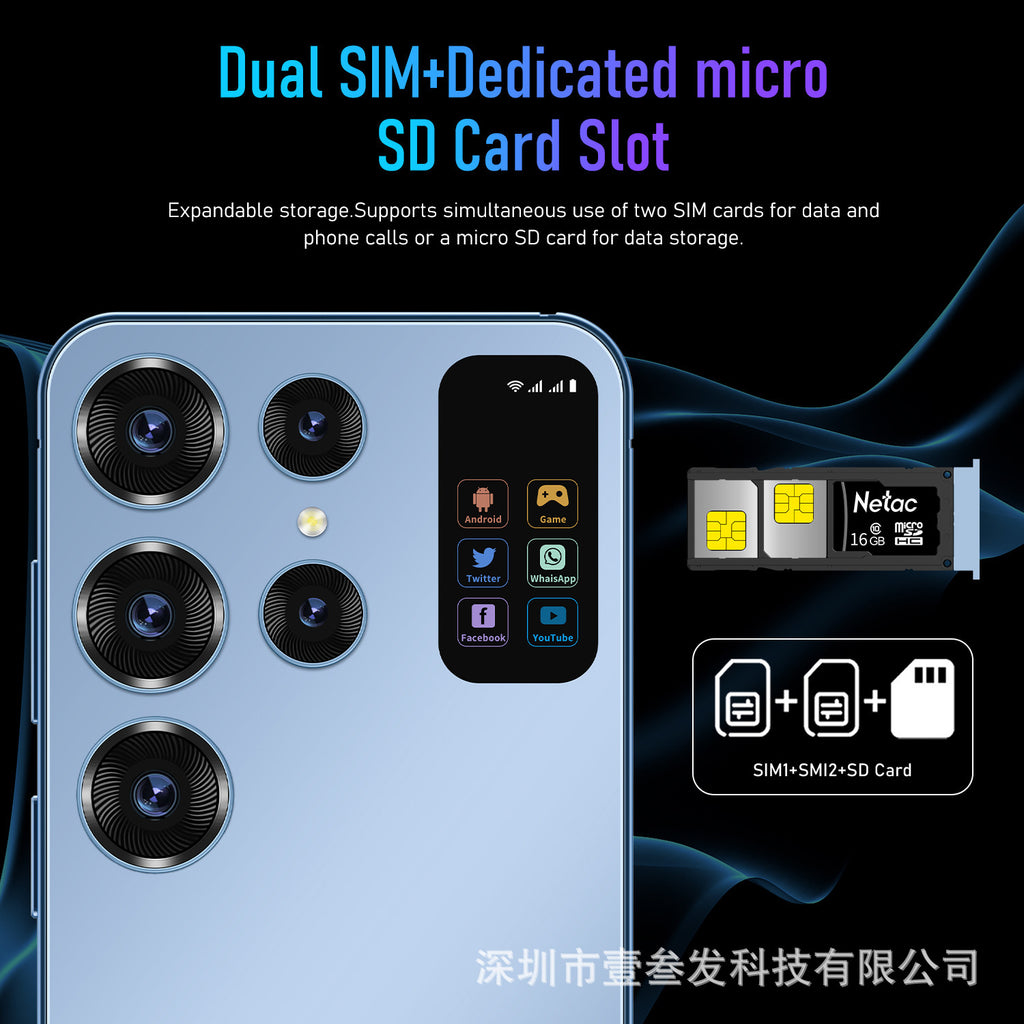 S24 Ultra Popular2+16G 7.0Inch all-in-one factory low-priced new smartphone