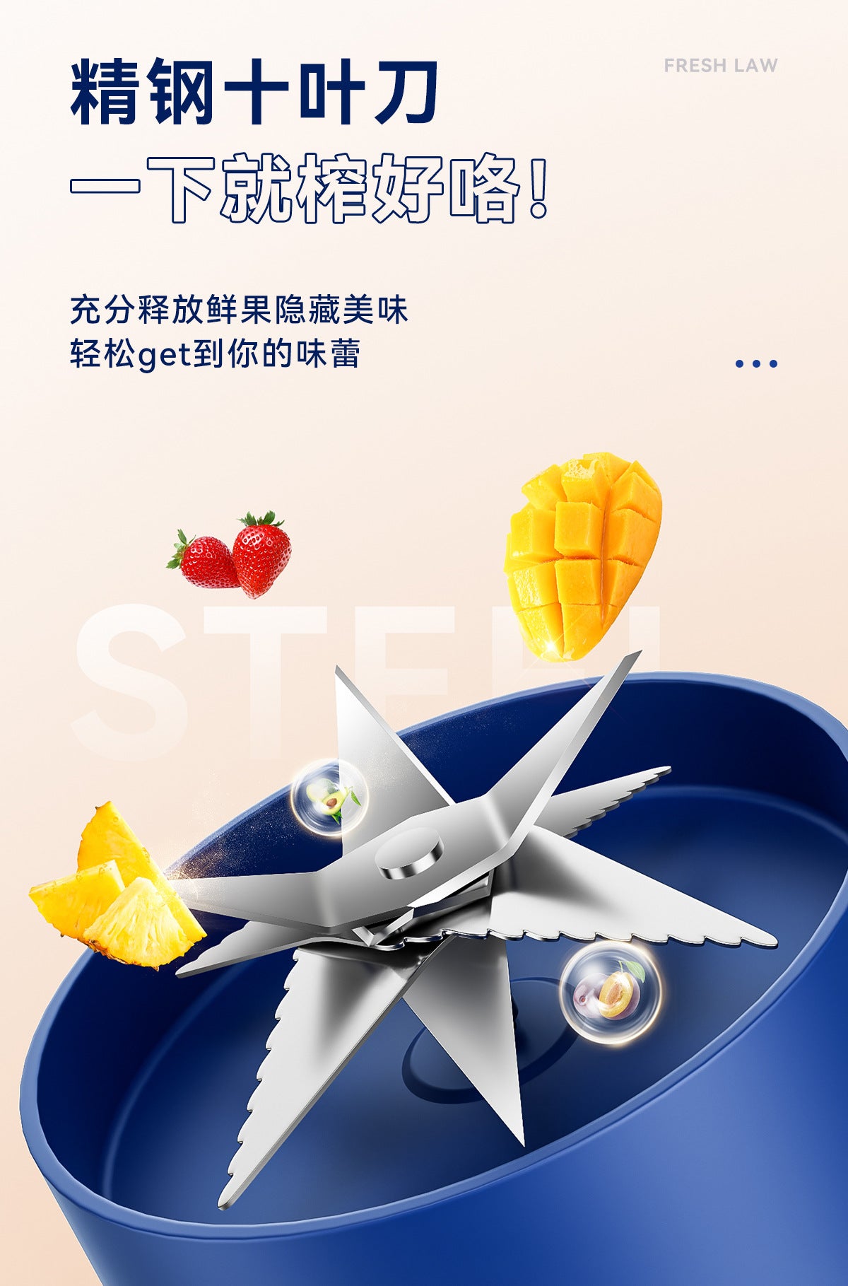 Portable Household Multifunctional Small Electric Fruit Juicer Portable Wireless Large Capacity Ton Ton Bucket Juicing Cup