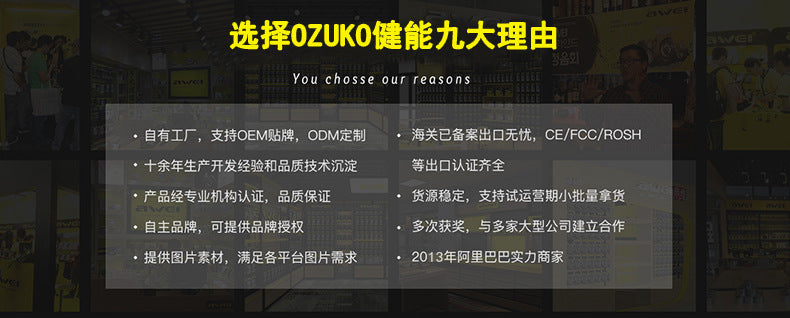 ozuko New Men's Business Backpack School Bag Student Multifunctional Computer usb Waterproof Korean Style Backpack