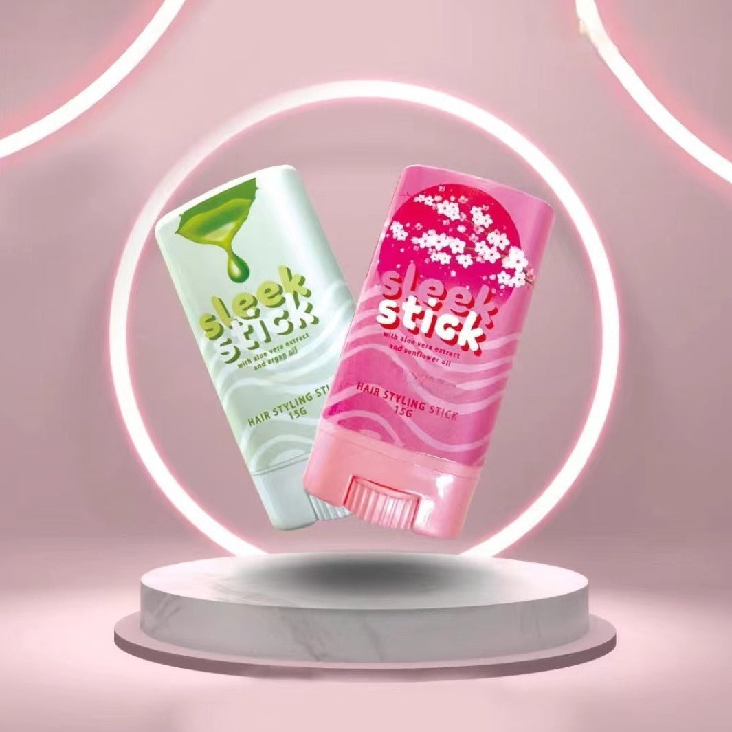 sleek stick Hair wax stick15g Cross-Border Wig Care Moisturizing Styling Anti-Frizz Magic Broken Hair Finishing Cream