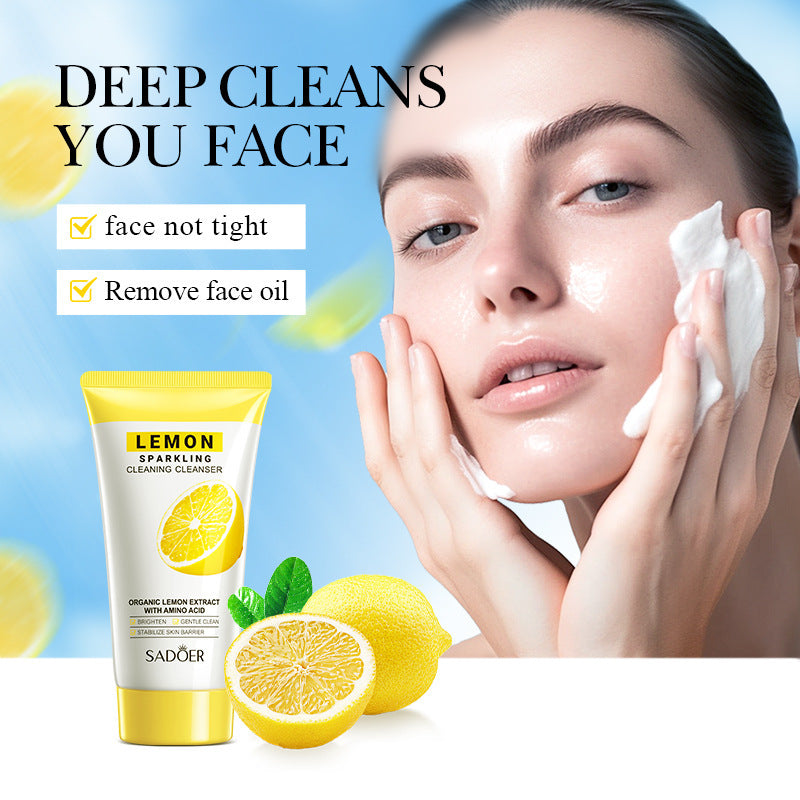 Facial Cleanser150g SADOER Green Tea Cleansing Peach Moisturizing Cleanser  Wholesale
