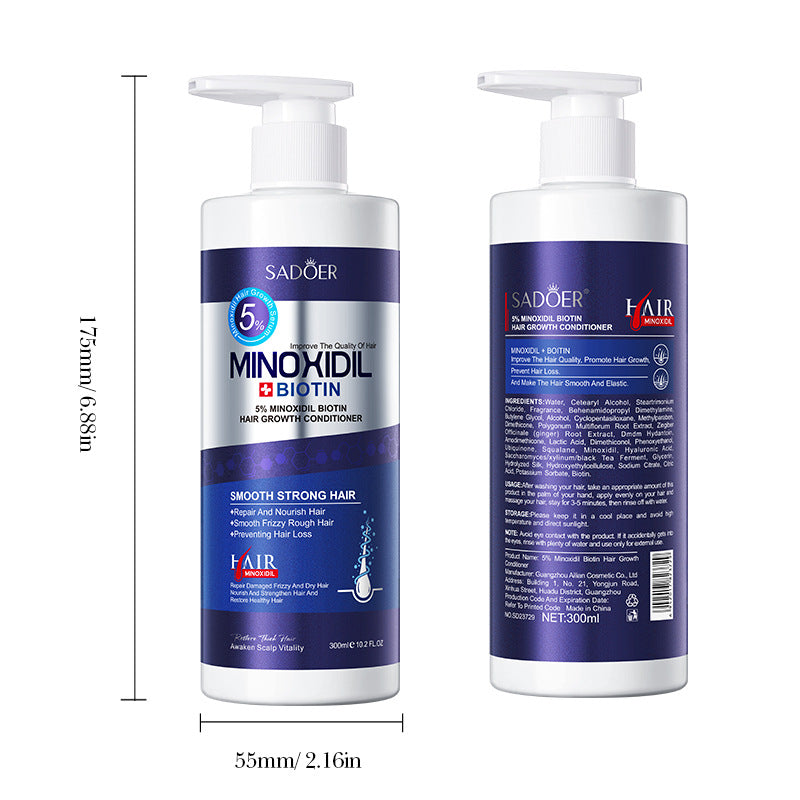 SADOER5%Minoxidil Biotin Hair Growth Conditioner Hair Mask Export