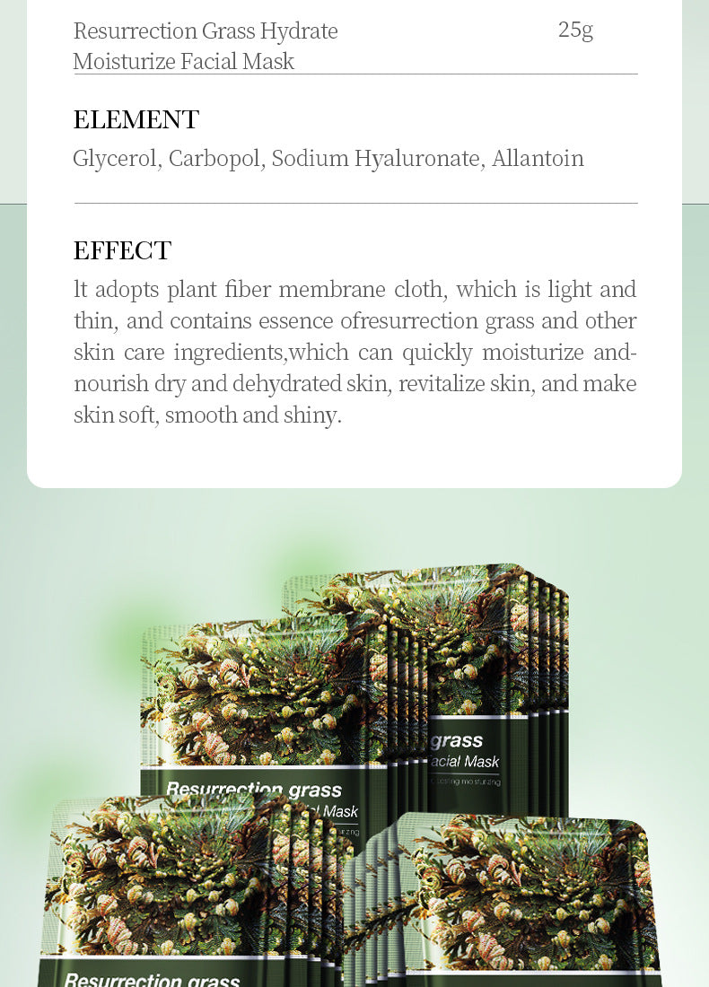 Mask BIOAOUA White Truffle Moisturizing Caviar Nourishing Resurrection Grass Hydrating  Wholesale