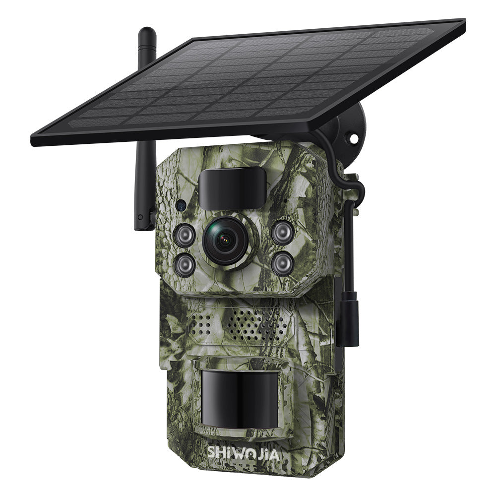 North and South America4G Solar Camera Black Light Full Color Night Vision Outdoor Forest AI Animal Recognition Machine