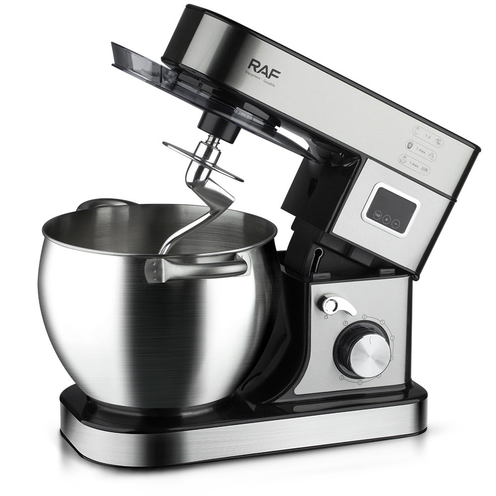 RAF European Standard Chef Machine Dough Mixer Fully Automatic Household Small Multi-Functional Egg Beater Liquid Dough Creamer