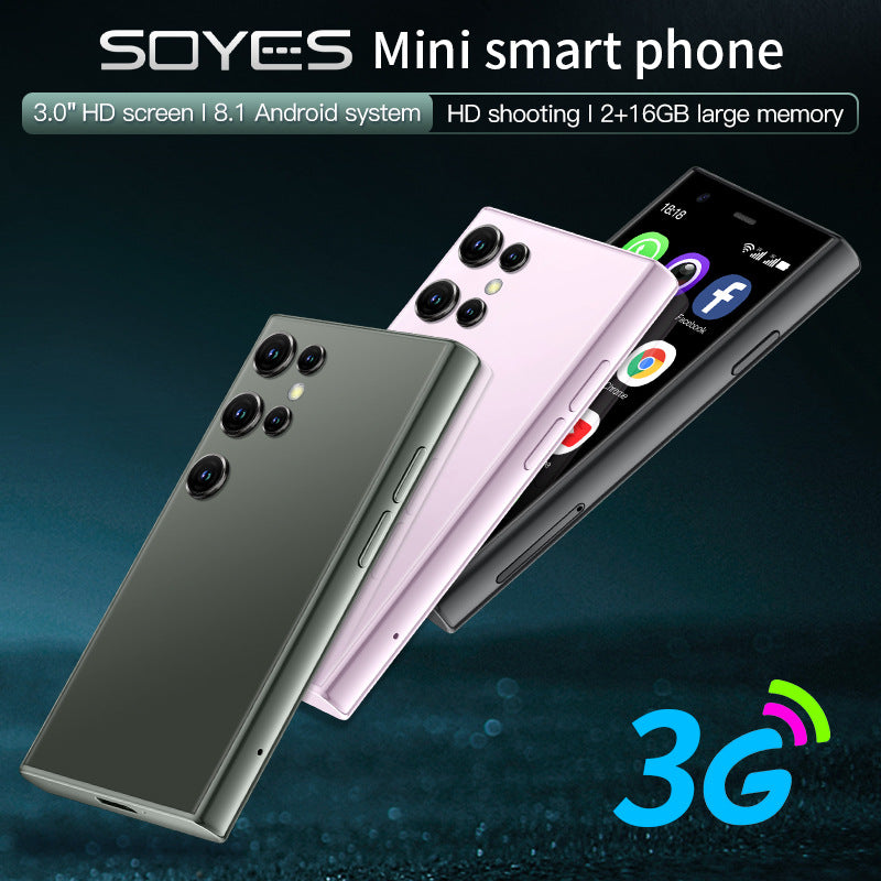 S23Pro Mini Smartphone2+16All-Network Dual-SIM Dual-Standby Android mini Mobile Phone(Popular)