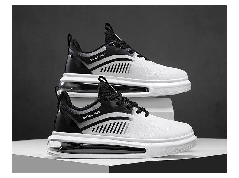 plus Size Spring New Comfortable Sports Shoes Casual Running Shoes Cushioned Lightweight Breathable Shock Absorption Trendy Shoes