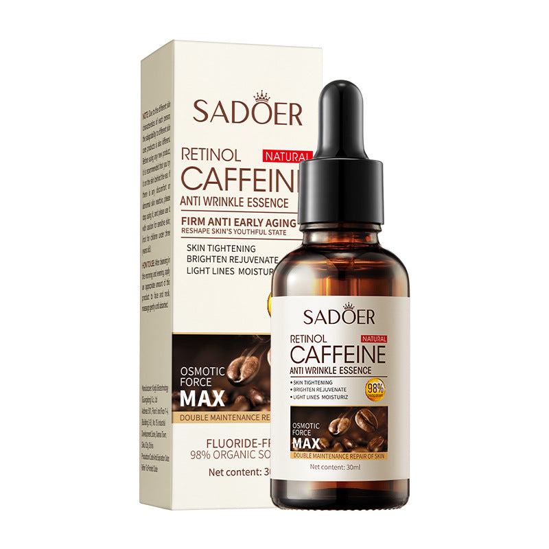 Retinol Caffeine Serum30ml SADOER Hydrating, Moisturizing, and Nourishing  Wholesale