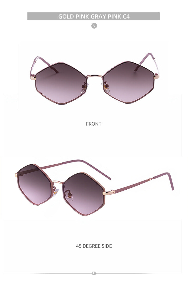 Polygonal Sunglasses for Women with a Sense of Sophistication2025New European and American fashion sunglasses driving UV protection glasses