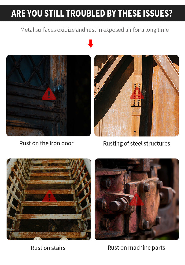 baolisi Colorful Rust Conversion Paint Southeast Asia Water-Based Metal Door and Window Rust Remover