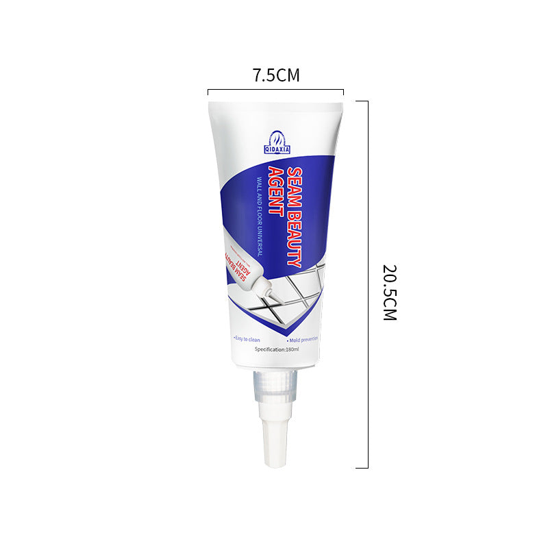 Tile Grout Water-Based Tile Floor Tile Grout Waterproof Mildew-Proof Sink Toilet Hand-Squeeze Grout