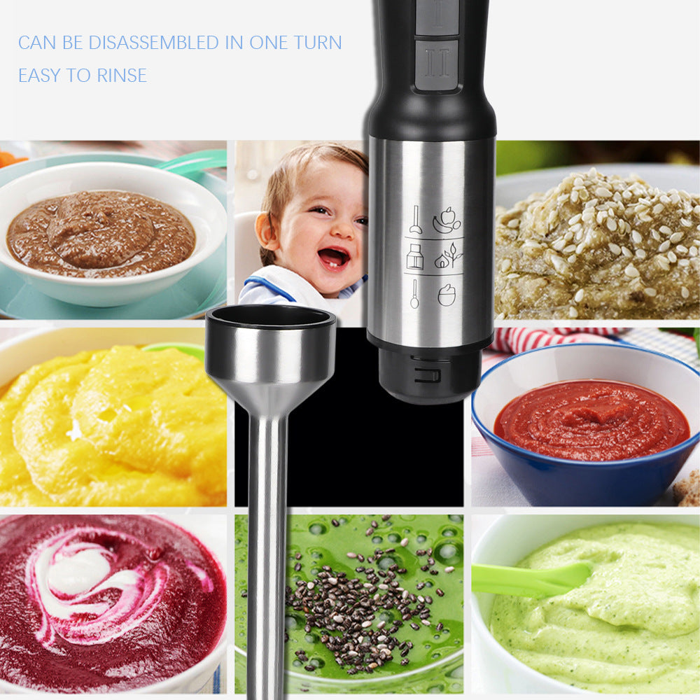 Cooking Stick Baby Food Processor Handheld Electric Multifunctional Household Blender R.294