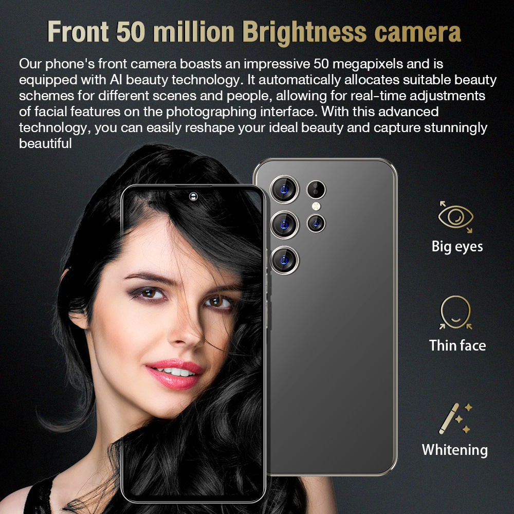 Smartphone Mobile Phone S24Ultra Android16+1TB Android All-in-One E-commerce(Popular)