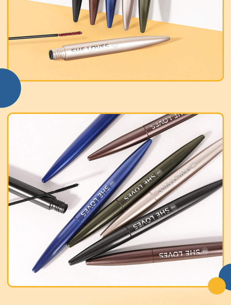 SHELOVES Styling Mascara New Hot Style Waterproof Quick-Drying Non-Smudge Lower Mascara Wholesale