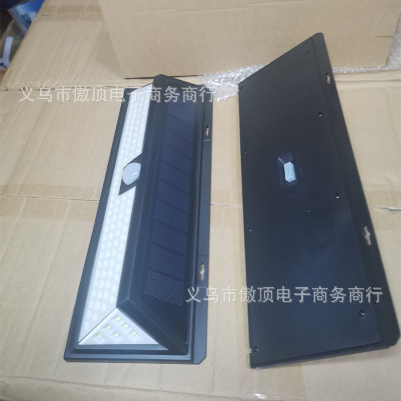 Outdoor Solar Street Light Garden Light Household Sensor Light Outdoor Waterproof Wall Light Garage Light118led Lamp