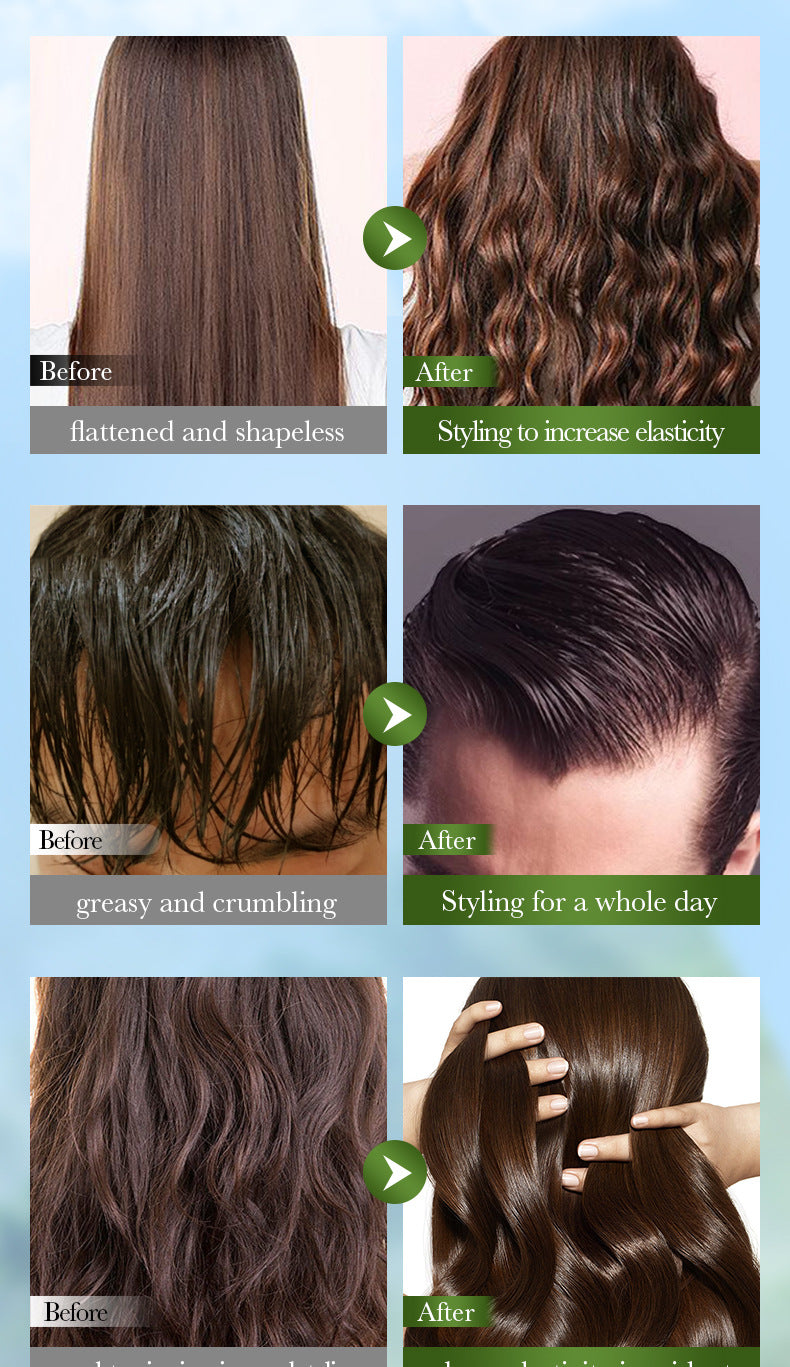 Olive Oil Hair Styling Wax SADOER Nourishing Gel Styling Fluffy Hair Wax  Foreign Trade Wholesale