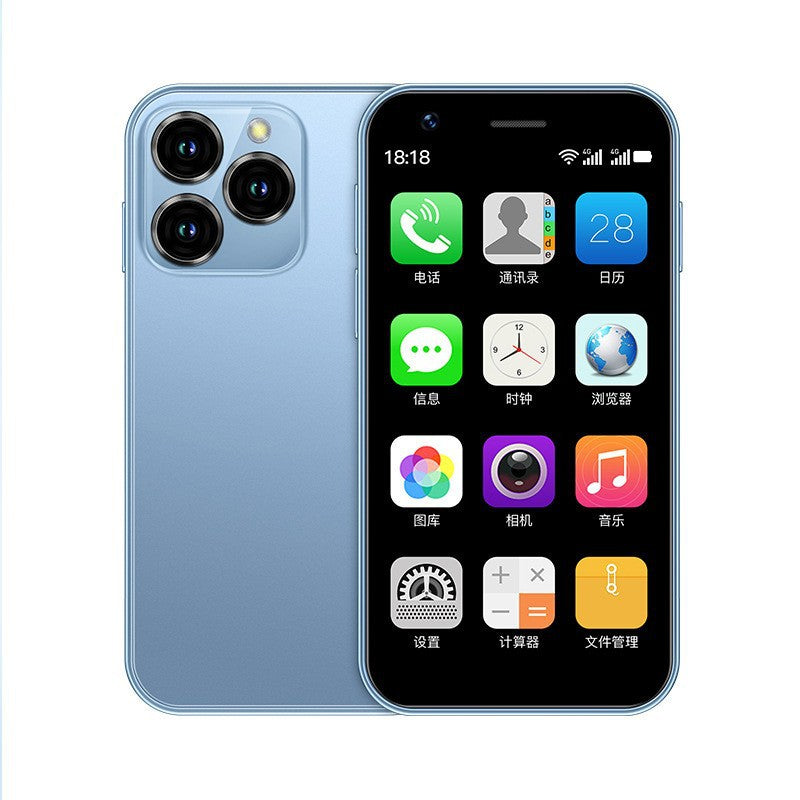 New XS16Mini Smartphone4G All-Network Dual-SIM Dual-Standby mini Android Backup Device