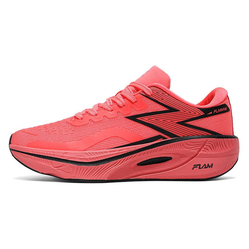 Summer New Mesh Breathable Carbon Plate Ultra-light Sports Shoes for Teenagers Couples Casual Fashion High Elastic Soft Sole Running Shoes