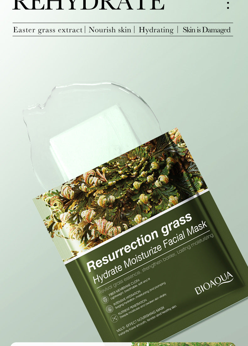 Mask BIOAOUA White Truffle Moisturizing Caviar Nourishing Resurrection Grass Hydrating  Wholesale