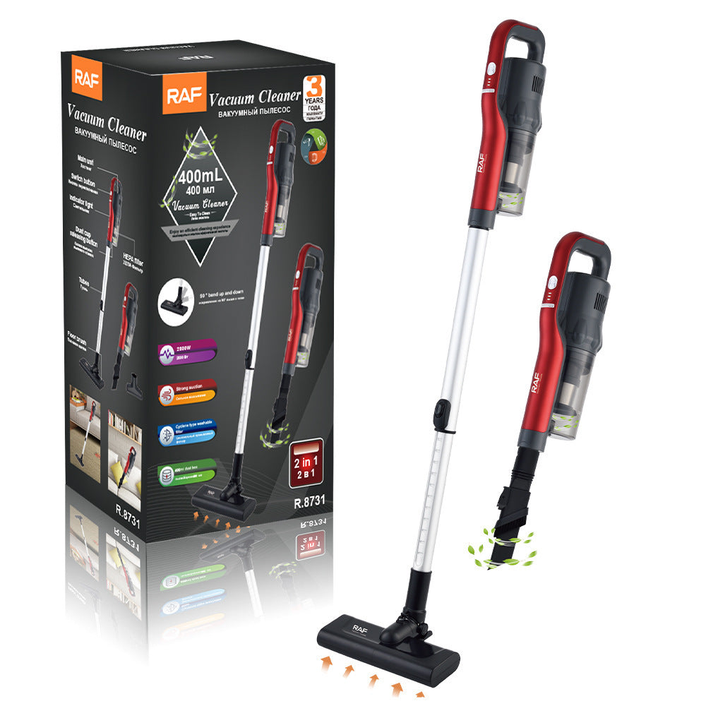 RAF Vacuum Cleaner Household Handheld High-Power Dust Suction Portable Car Two-in-One Wired Vacuum Cleaner
