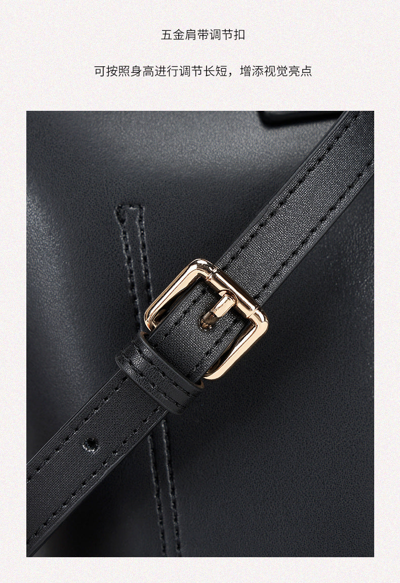 LOE New Style Water Bucket Bag minipebble Fashion Women's Bag Fortune Bucket Tote Bag Large Capacity Handbag for Women