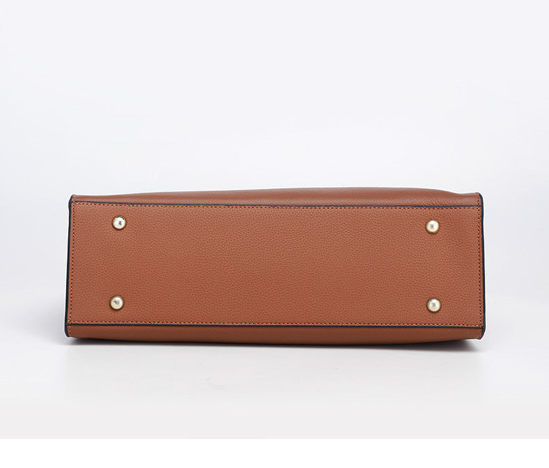 Large Capacity Single Shoulder Tote Bag for Women, Casual Commuter Bag, Trendy Versatile Fashionable Light Luxury Briefcase Underarm Bag