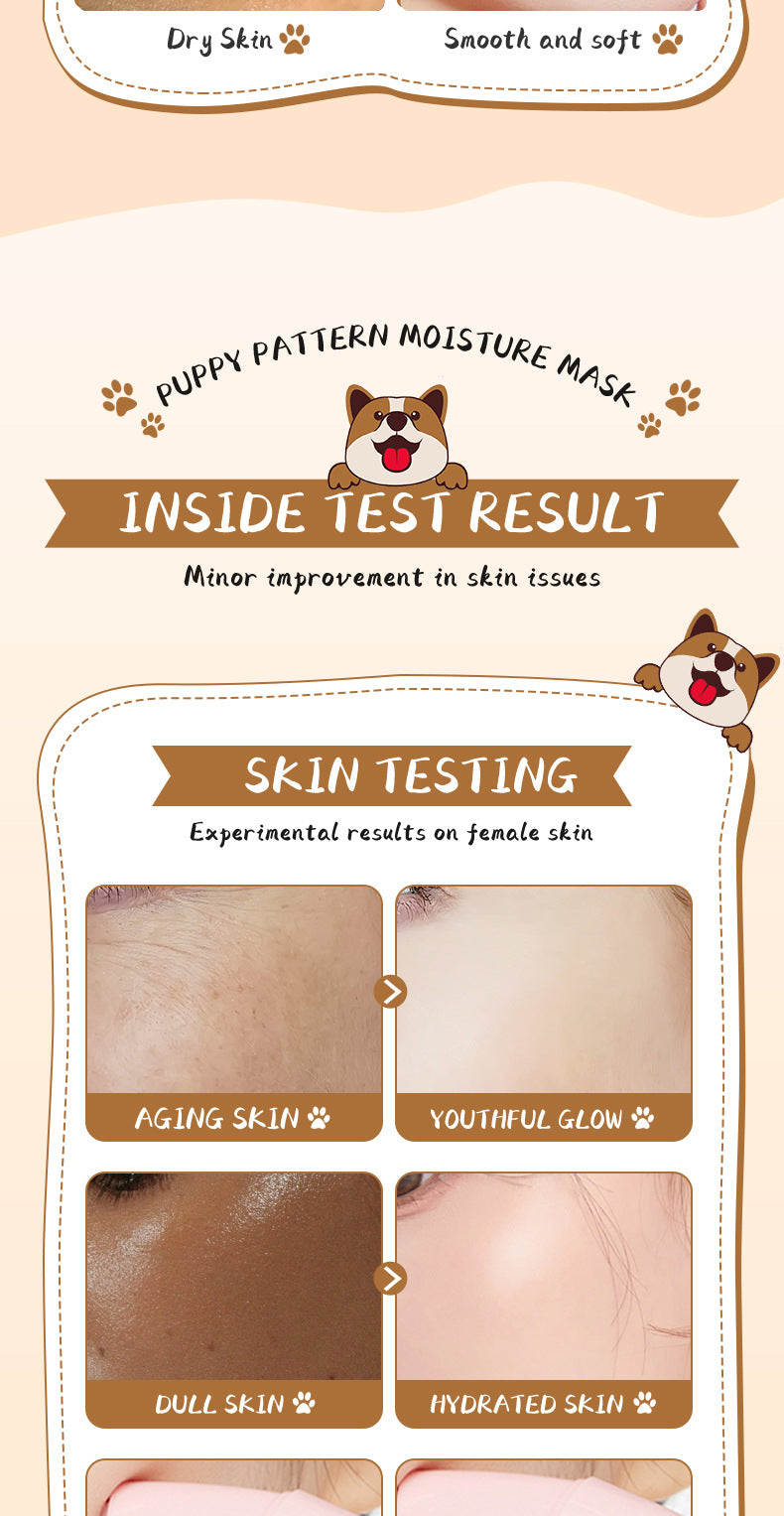 Animal Pattern Mask25g SADOER Hydrating and Moisturizing Skin Care Tablets for  Wholesale
