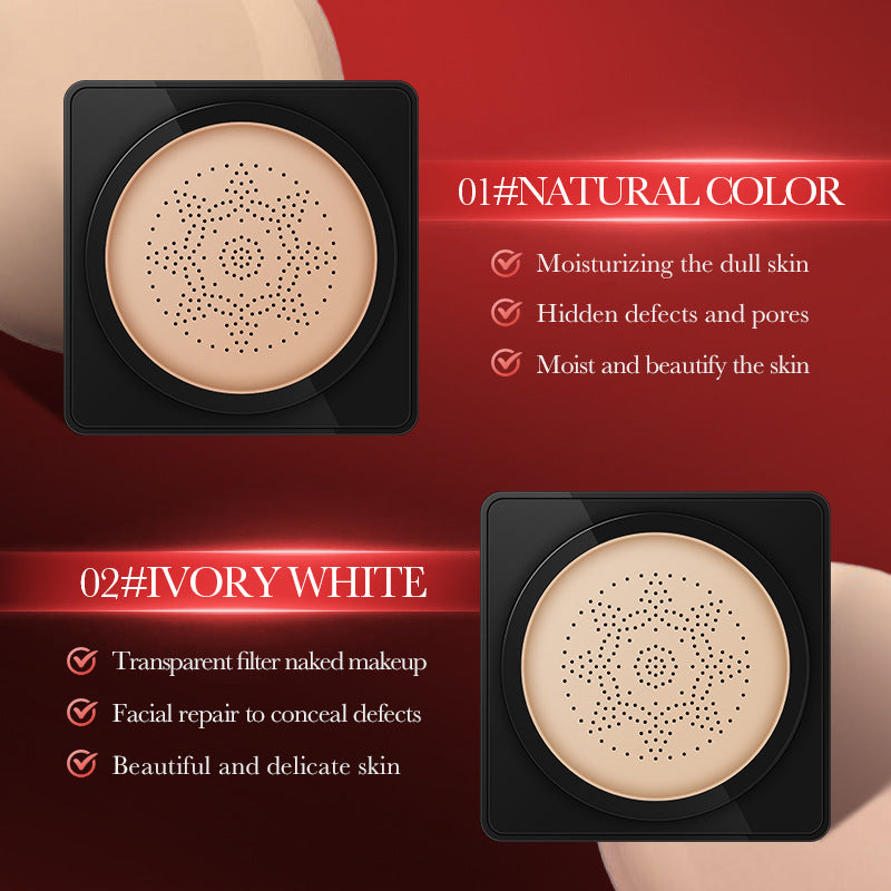 Makeup SADOER Red Pomegranate Concealer Moisturizing Mushroom Cushion Beauty Cream BB Wholesale Cross-Border Foreign Trade Frost