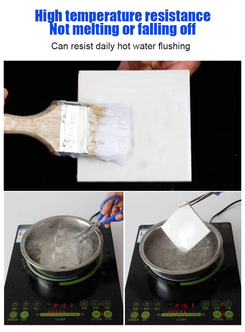 Transparent Waterproof Adhesive Roof Exterior Wall Window Sill Waterproof Leak Repair Coating Pure Acrylic Glue